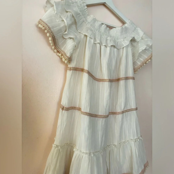 Misa‎ white off the shoulder mini dress Size XS - Picture 5 of 8